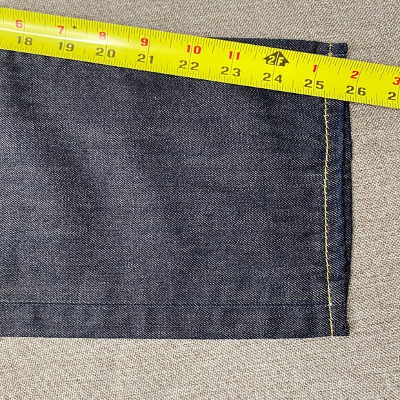 Levi's Made Crafted Tack Slim Denim Jeans Men's 29 Low Rise Blue-ish Black USA - Picture 10 of 16